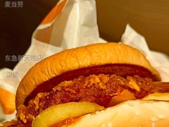 大盘鸡风味麦辣鸡腿汉堡-麦当劳(东急新天地店)