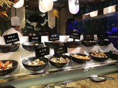 自助取餐区-怡咖啡海鲜自助餐厅(浦东香格里拉店)
