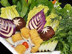 蔬菜拼盘-城南老友羊蝎子火锅(花乡奥莱店)
