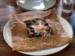 鸡蛋蘑菇熏肉荞麦可丽饼-RAC BAR(安福路店)