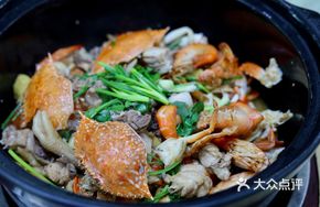 Shrimp and Crab Stew with Chicken