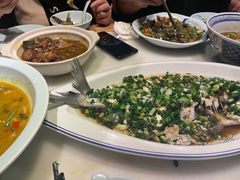 葱油大白花-陈先进鱼馆·地道农家菜(湖墅南路店)