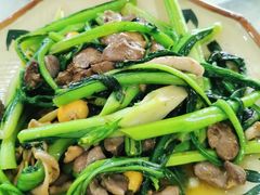 鸡什炒菜心-区海鸡场饭店(石壁店)