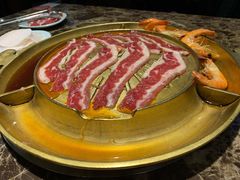 澳洲进口牛五花-猪啊牛呀羊啊铜盘烤肉(正大广场店)