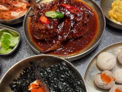 -草家酱蟹炭火烤肉店(珲春南路二店)