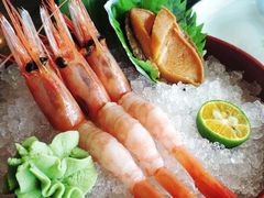 甜虾刺身-炙柒Sekinana·精致料理 烧鸟·铁板烧(海上世界店)