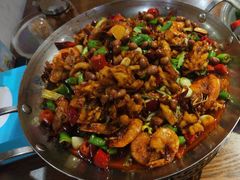 干锅鱿鱼虾-李老哈·东北菜(宋园路店)