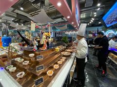 自助取餐区-圣罗巴海鲜自助(黑金店)