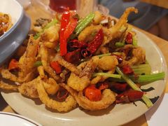 干煸鱿鱼须-陈傻子餐厅(世纪都会店)