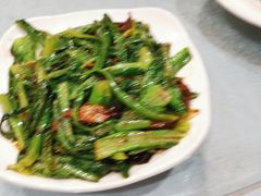 豆豉鲮鱼炒油麦菜-鹤睦鱼生·啫啫煲·海鲜(保利百合店)