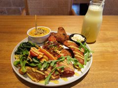 法式优雅早午餐拼盘-翠贝卡&Mama Kelly Brunch Coffee(河西店)