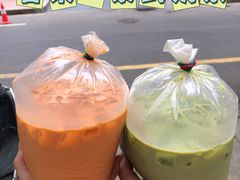 泰式手标绿奶茶-春莱·老挝咖啡·泰式奶茶(钟楼店)