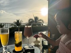 -日落吧·海景咖啡厅·餐酒吧·鸡尾酒·下午茶·乐队表演·浪漫夕阳·三亚文华东方酒店