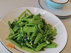 蒜泥油麦菜-食光慢宴·安吉土菜馆