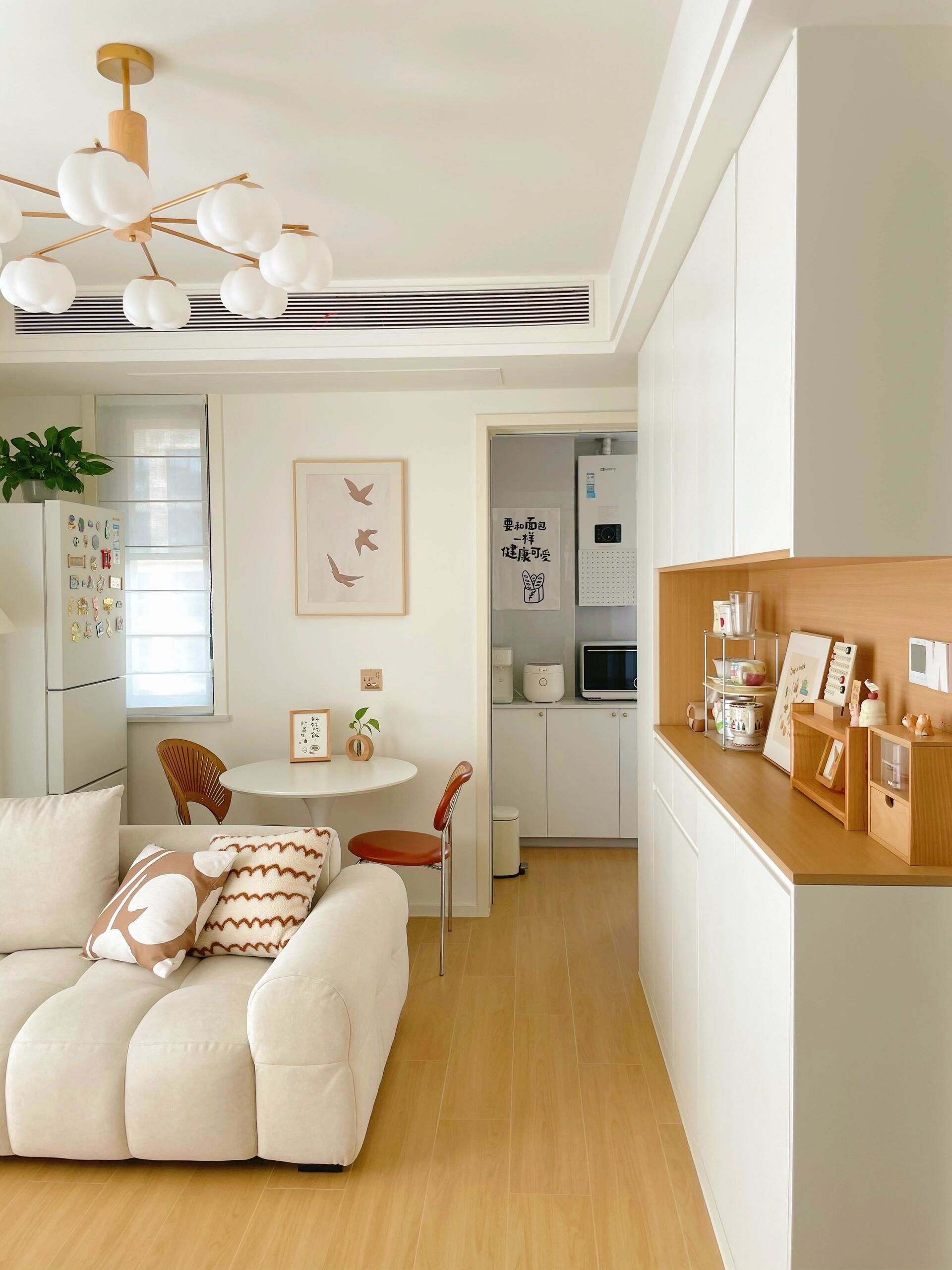 记录这个夏天里的46平新家