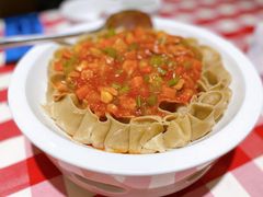 西红柿浇汁莜面-西贝(枫蓝国际购物中心店)