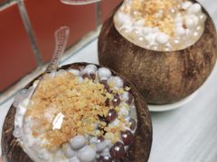 -椰爺爺·椰子冻砵仔糕