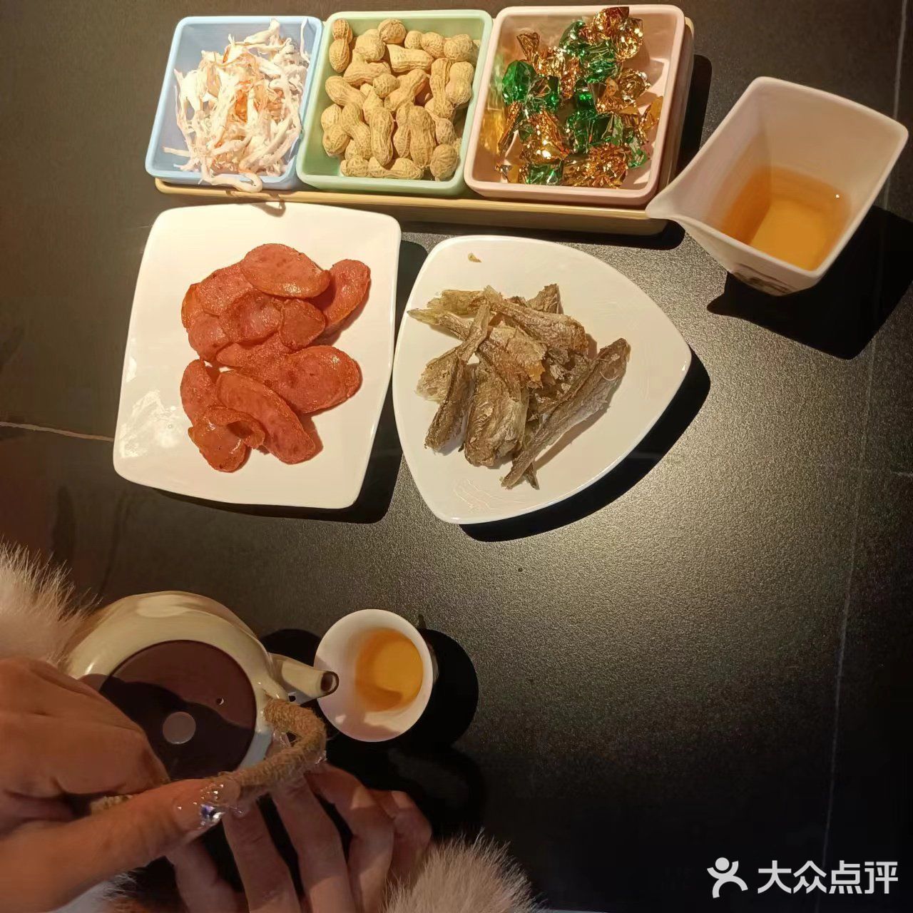 茉莉花茶很好喝～