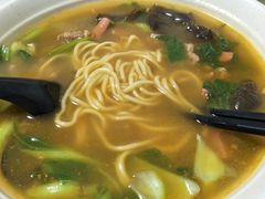 香肠肉丝面-项记面馆(明瓦廊店)