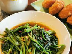 泰式飞天炒空心菜-mango tree芒果树泰国餐厅(青岛万象城店)