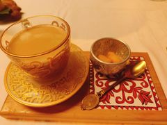 龟兹现煮奶茶配奶皮子-龟兹KUCINA·新疆菜(前滩L+PLAZA店)