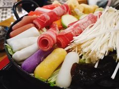 泡菜肥牛部队锅-幸屿 创意料理(永嘉天地店)