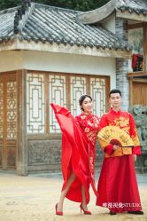 怀旧复古-巴黎婚纱摄影工作室