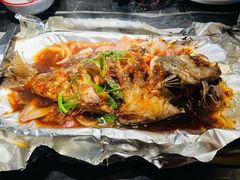 酱烤活鲈鱼-新白鹿餐厅(虹桥南丰城店)
