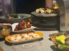 -草家酱蟹炭火烤肉店(珲春南路一店)