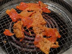 -明洞阿姨·韩式酱蟹烤肉·创意料理(三元桥店)