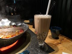 大红袍珍珠奶茶-湊湊火锅·茶憩(磐基中心店)