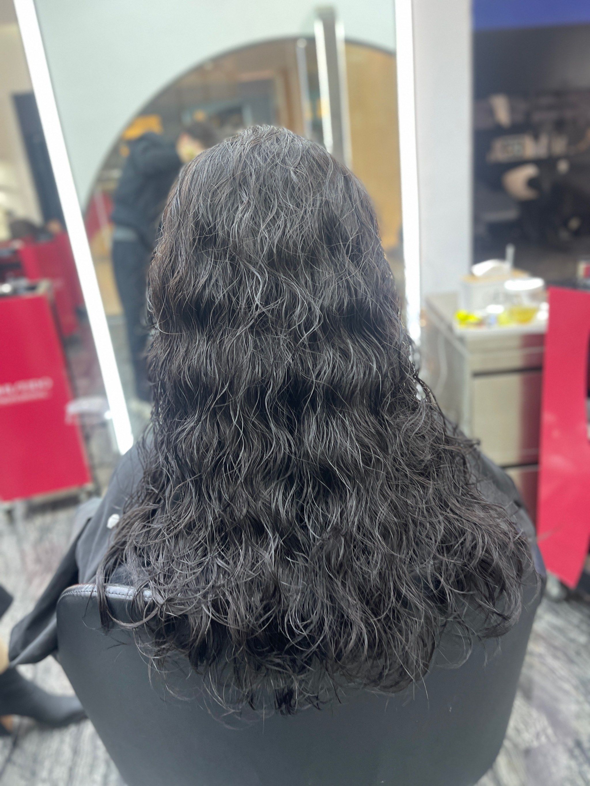 保暖必烫法式羊毛卷