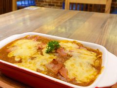 意式芝香培根肉酱焗意大利面-卡朋西餐(扬名广场店)