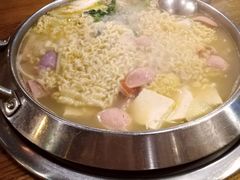 部队锅-包装马车·韩国料理·포장마차