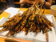 烤羔羊肉串-木屋烧烤(坂田天安云谷店)