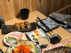 烤青花鱼-六本目日式料理(珊瑚沙家园店)