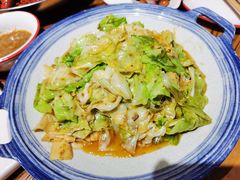 大白菜炒板筋-永红源·啤酒烧烤海鲜大排档(台柳路店)