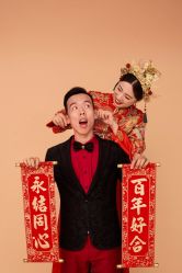 点击看大图 -巴黎春天婚纱摄影(临安店)