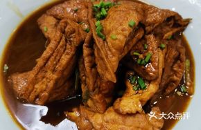 Braised Tofu Stuffed with Pork