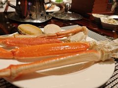 -广州万富希尔顿酒店·感趣自助餐厅·金秋蟹宴生蚝海鲜刺身