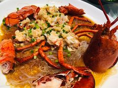 特色芙蓉蒸龙虾-柒园·三十年创意杭帮菜(龙湖滨江天街店)