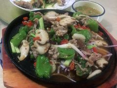 铁板牛肉-洪霞餐馆