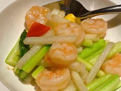 经典碧绿山药虾仁-满满海佛跳墙(千禧店)