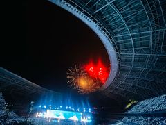 -山西体育中心红灯笼体育场