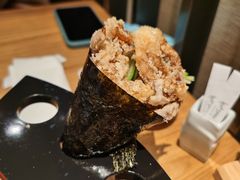 软壳蟹手卷-隐泉之语日式料理(王府中环店)