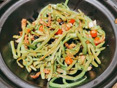 扁豆炒肉丝-鸽子窝(青塔店)