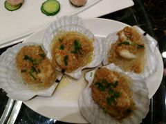 蒜蓉蒸大扇贝-富家湾大海铺