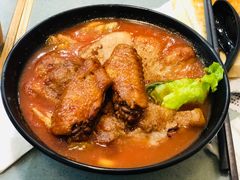 番茄浓汤鸡翅猪扒通粉-华嫂冰室(尖沙咀店)