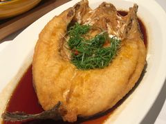 黄油花雕浸笋壳鱼-玫瑰厅上海菜(兴国路店)