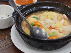 竹荪豆腐虾仁煲-长平肥姐白粥·海鲜打冷